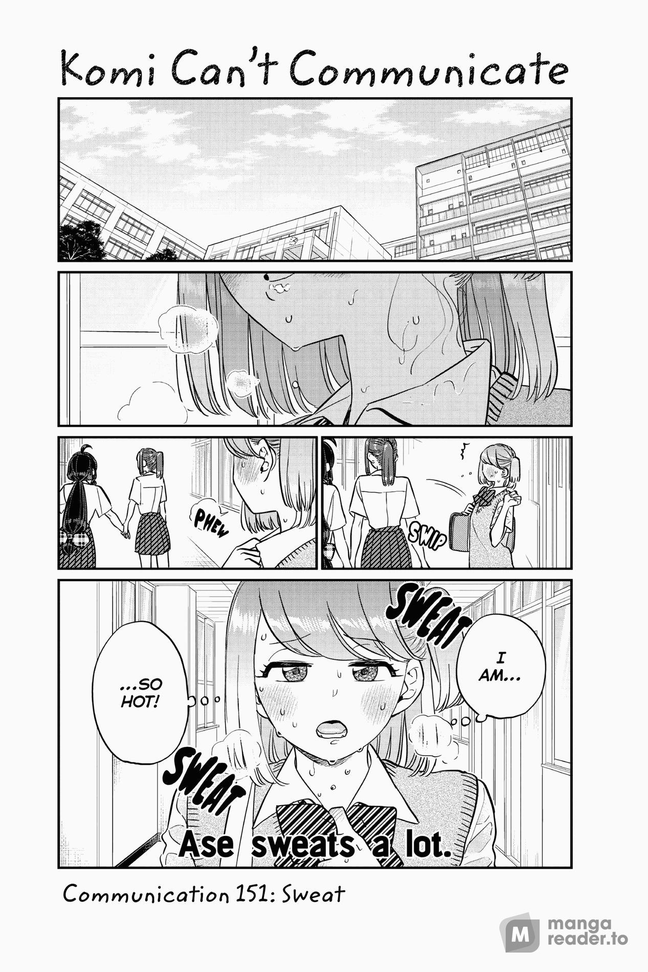 Komi Can’t Communicate, Chapter 151 image 01